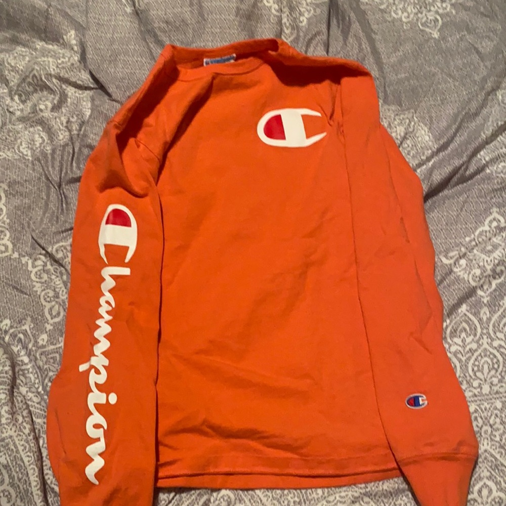 orange champion long sleeve